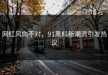 网红风向不对，91黑料新潮流引发热议
